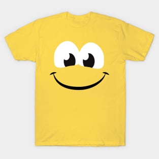 Cute Toon Eyes Smiley Face T-Shirt